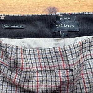 TALBOTS Wool Chatham Pants 8